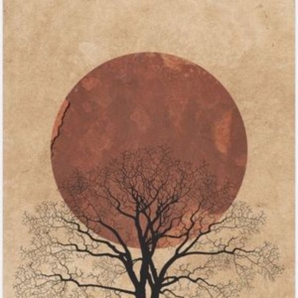 Modern minimalist Scandinavian abstract wall art - Picture 3 of 3